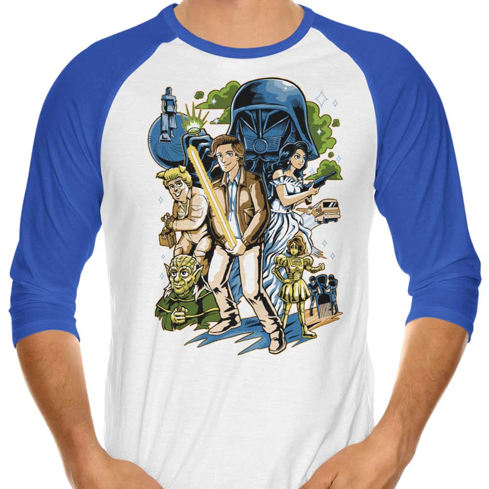 Crazy Space - 3/4 Sleeve Raglan
