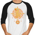 Crest of Courage - 3/4 Sleeve Raglan