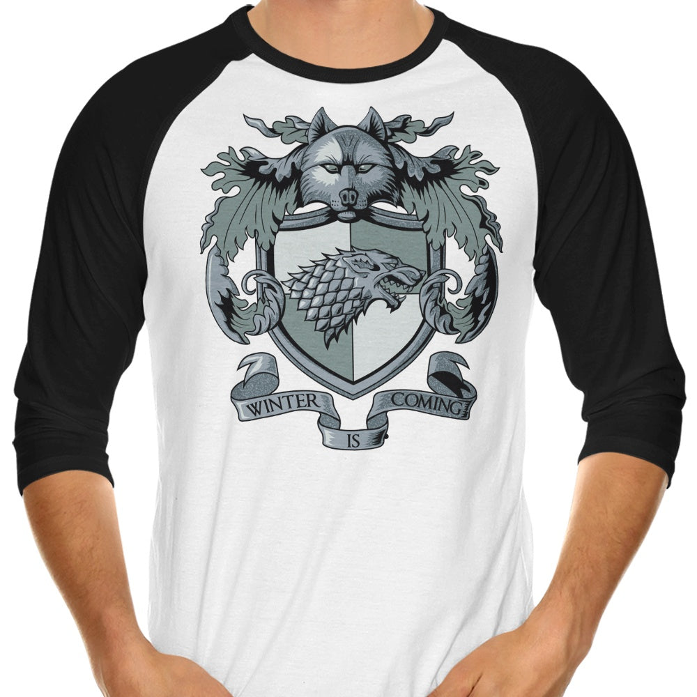 Crest of the Wolf - 3/4 Sleeve Raglan