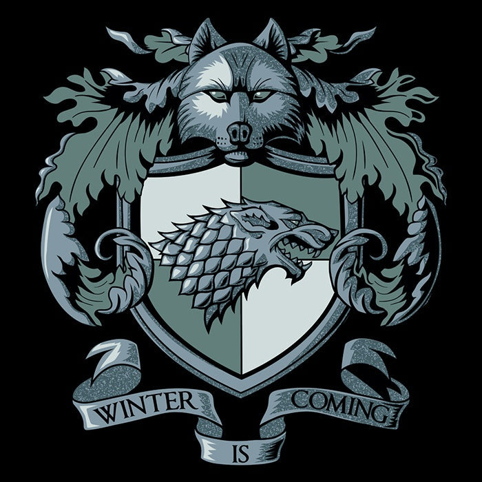 Crest of the Wolf - 3/4 Sleeve Raglan
