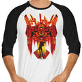 Crimson Signal - 3/4 Sleeve Raglan
