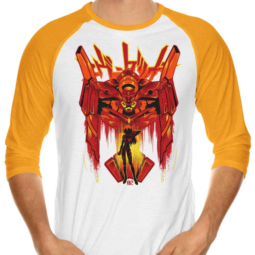 Crimson Signal - 3/4 Sleeve Raglan