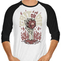 Crit or Die - 3/4 Sleeve Raglan