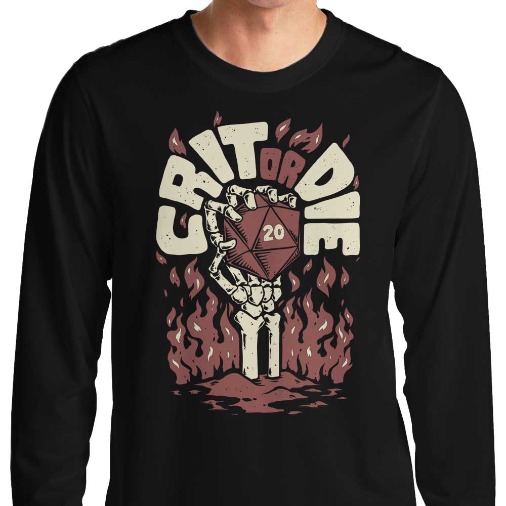 Crit or Die - Long Sleeve