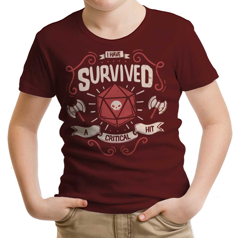 Critical Hit Survivor - Youth Apparel