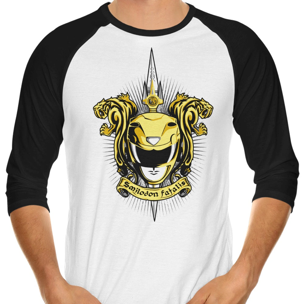 Croceus Smilodon Fatalis - 3/4 Sleeve Raglan