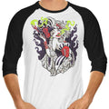Cruella de Mon - 3/4 Sleeve Raglan