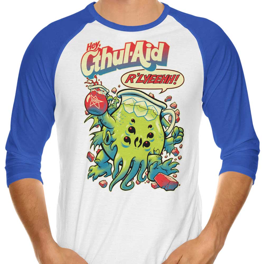 Cthul-Aid - 3/4 Sleeve Raglan