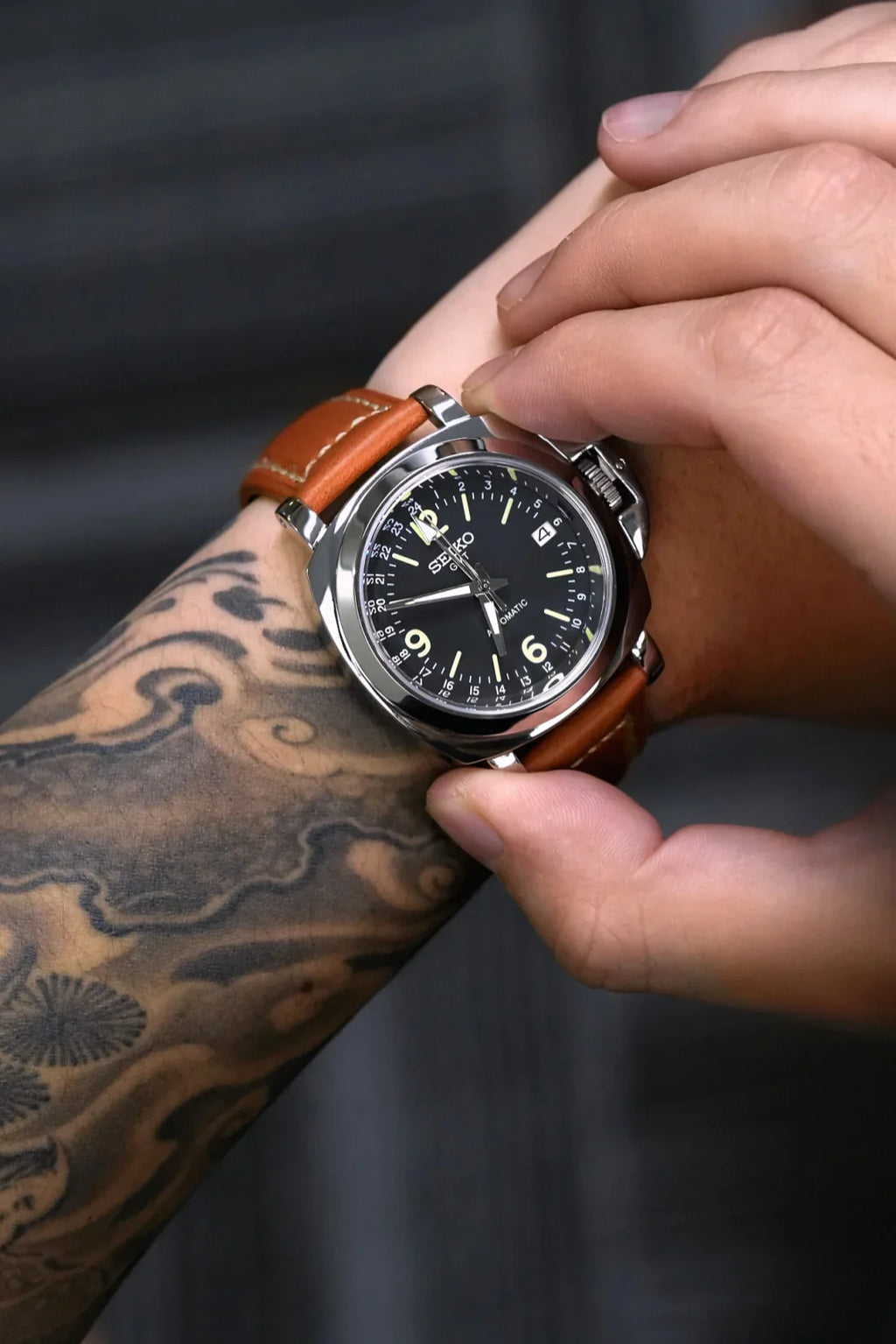 Mod Luminor Brown - Pilot GMT