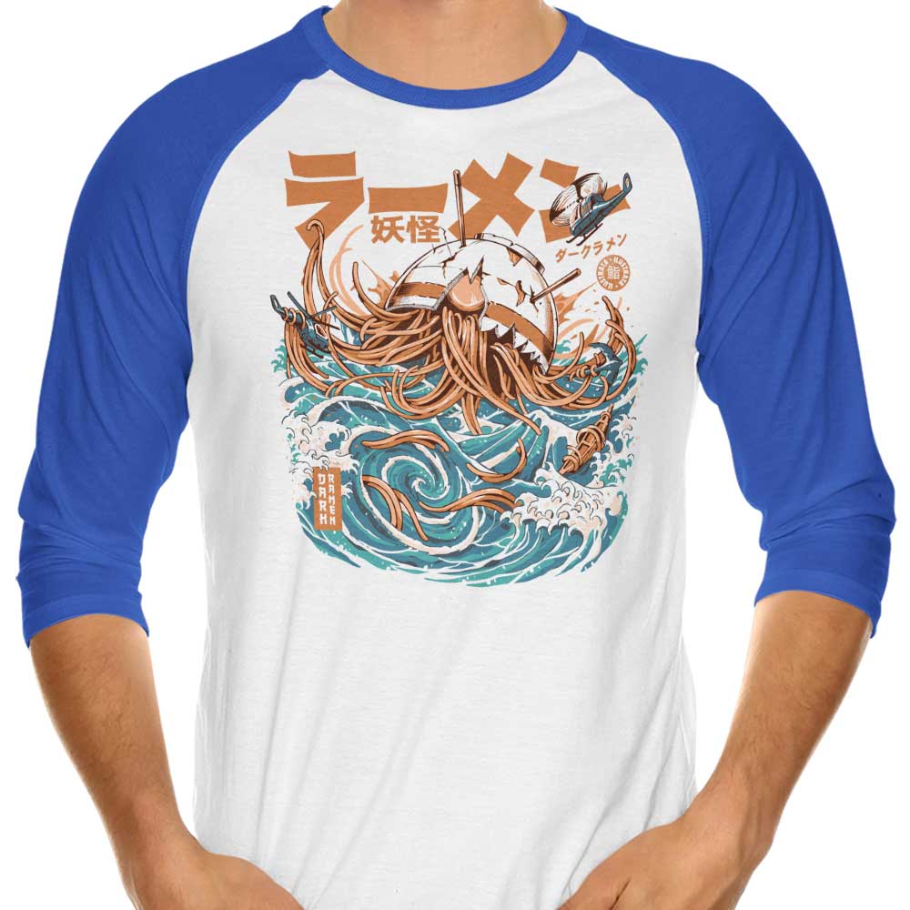 Dark Great Ramen - 3/4 Sleeve Raglan