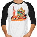 Dark Samus - 3/4 Sleeve Raglan