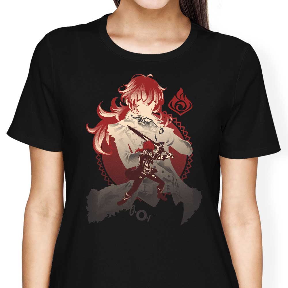 Dark Side of Dawn Diluc - Women's Apparel