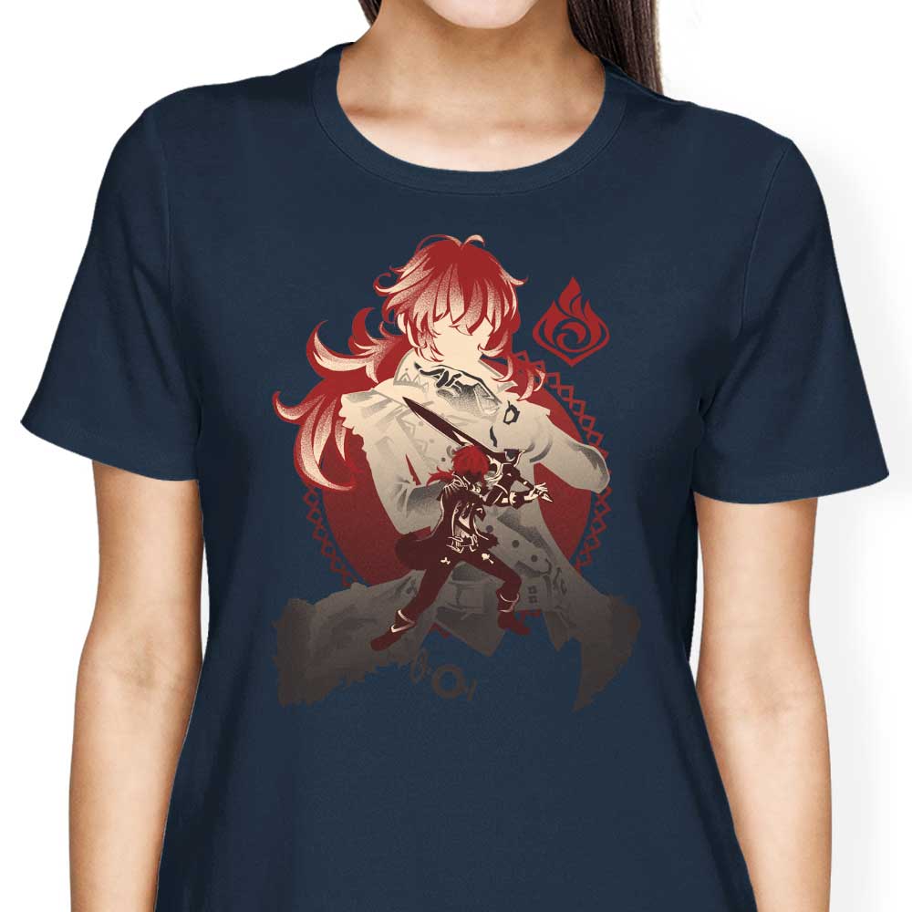 Dark Side of Dawn Diluc - Women's Apparel