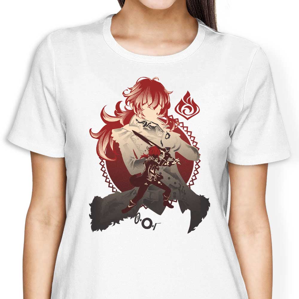 Dark Side of Dawn Diluc - Women's Apparel