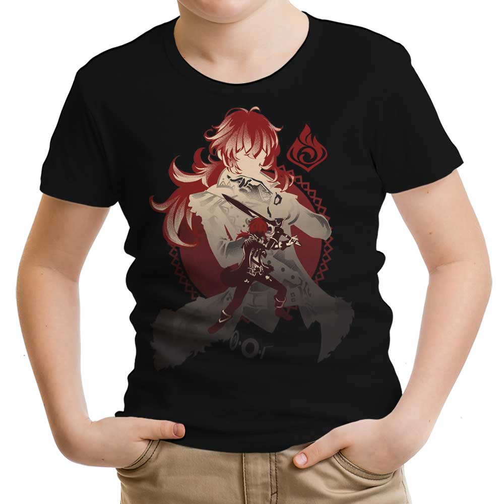 Dark Side of Dawn Diluc - Youth Apparel