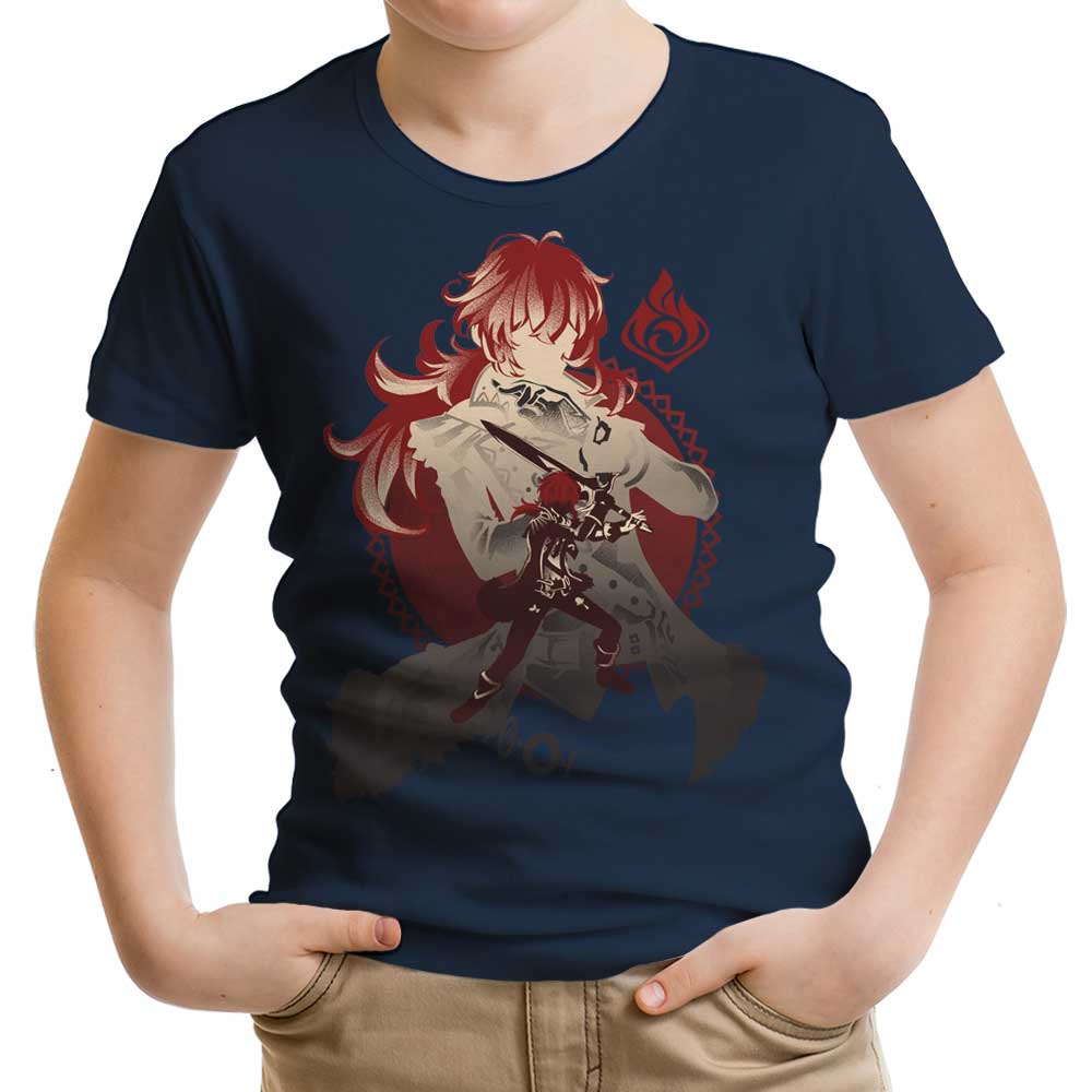 Dark Side of Dawn Diluc - Youth Apparel