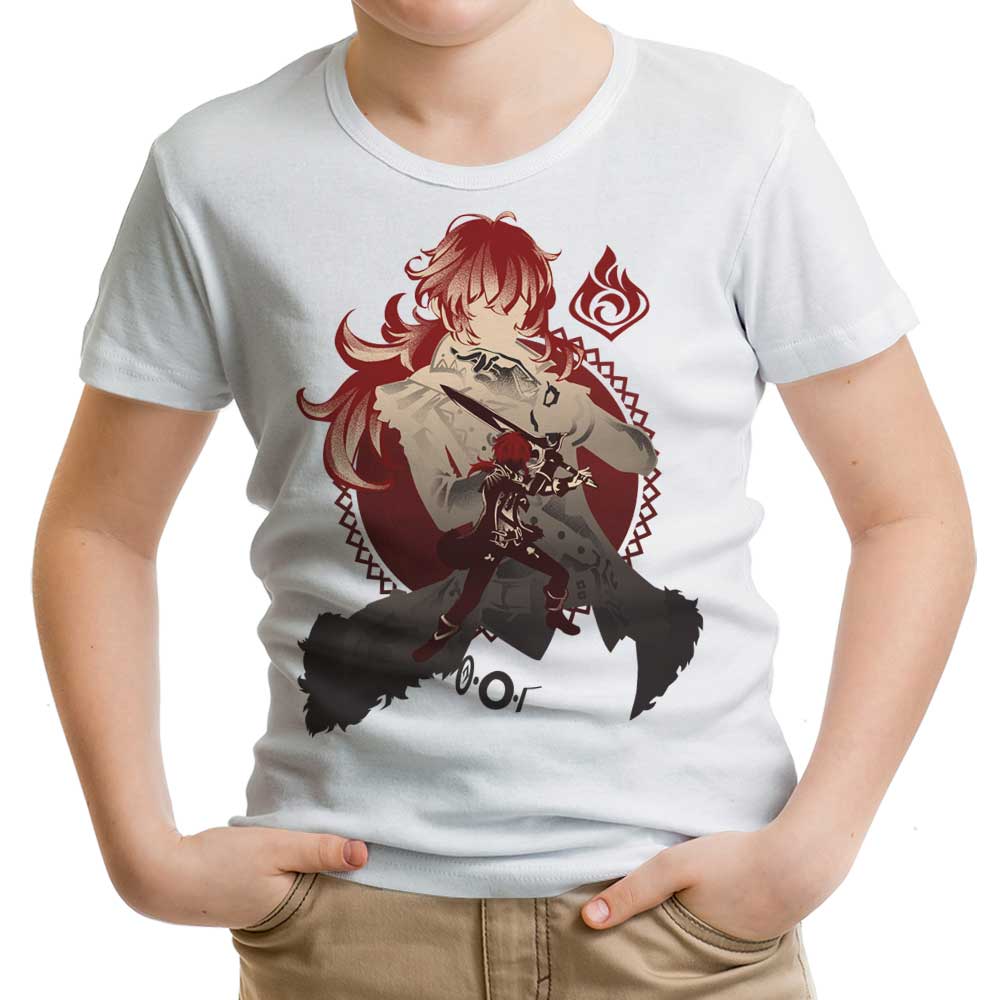 Dark Side of Dawn Diluc - Youth Apparel