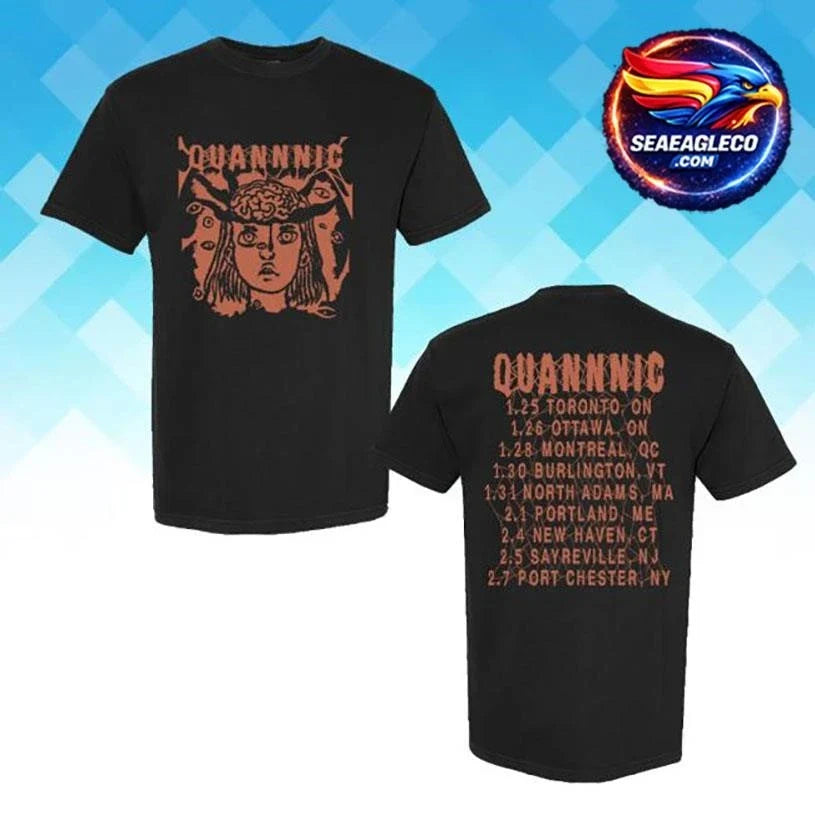 Dead Air Brain Black Two Sided Shirt Unisex