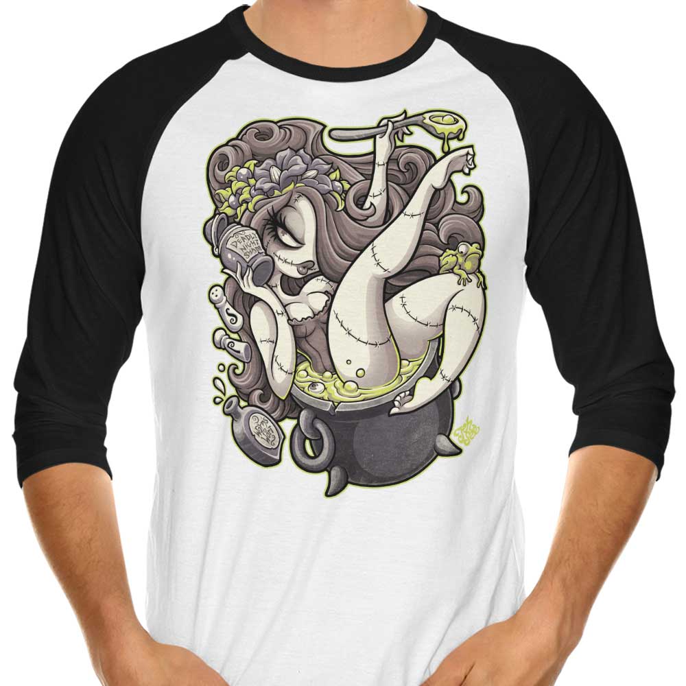 Deadly Nightshade - 3/4 Sleeve Raglan