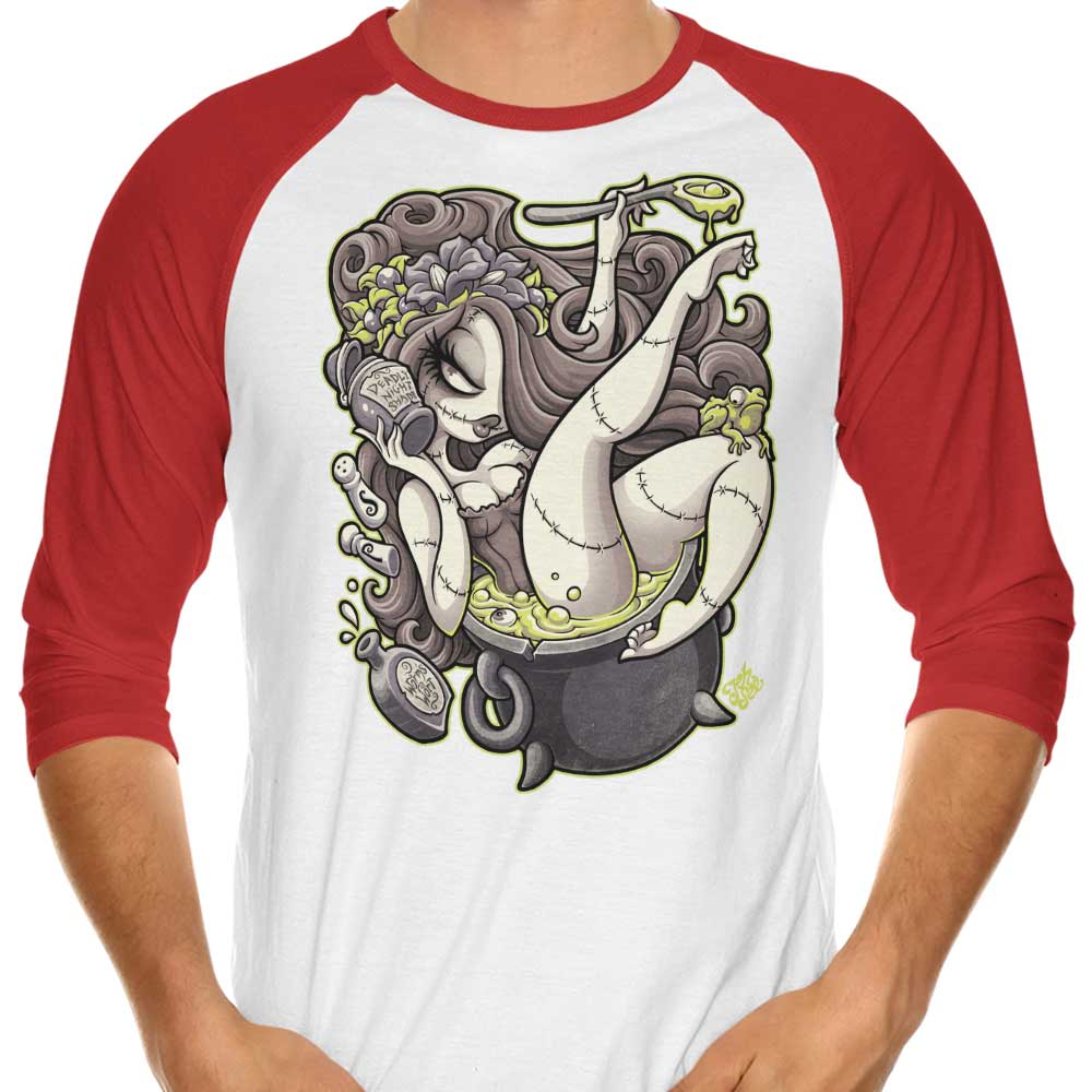 Deadly Nightshade - 3/4 Sleeve Raglan