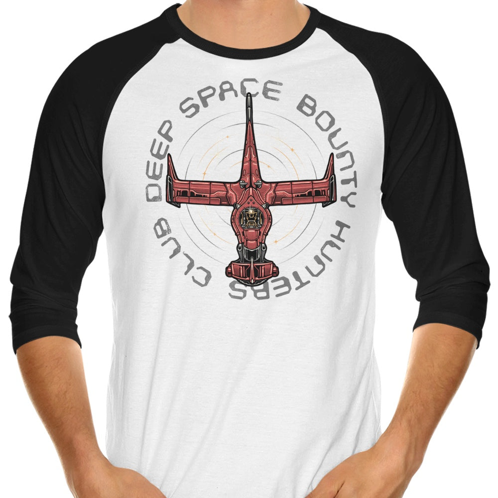 Deep Space Bounty Hunters Club - 3/4 Sleeve Raglan