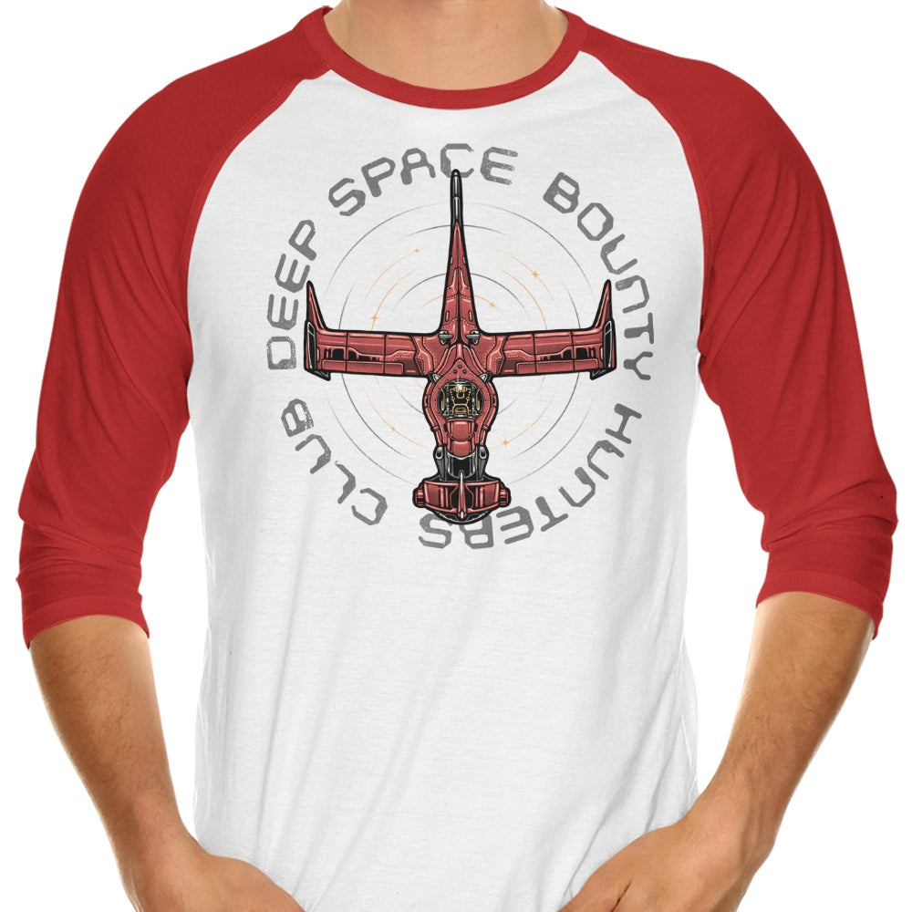 Deep Space Bounty Hunters Club - 3/4 Sleeve Raglan