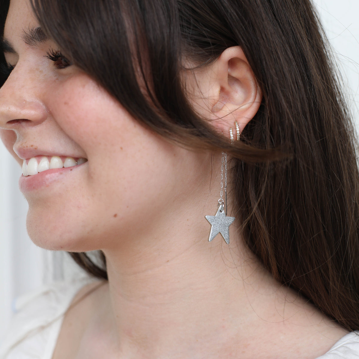 Silver Satin Delta