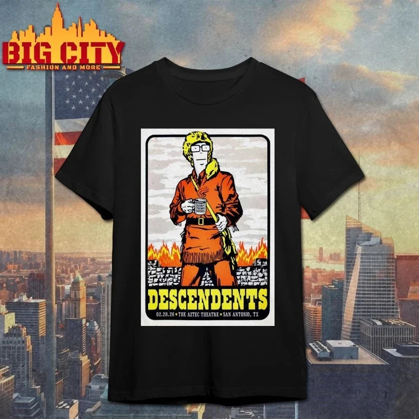 Descendents San Antonio TX 2-28-2026 Poster Unisex
