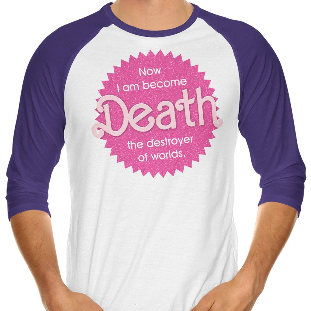 Destroyer of Worlds - 3/4 Sleeve Raglan