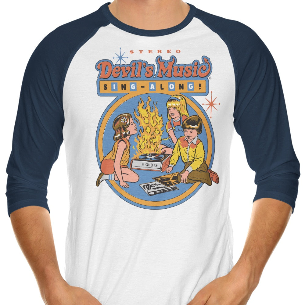 Devil's Music Sing-Along - 3/4 Sleeve Raglan