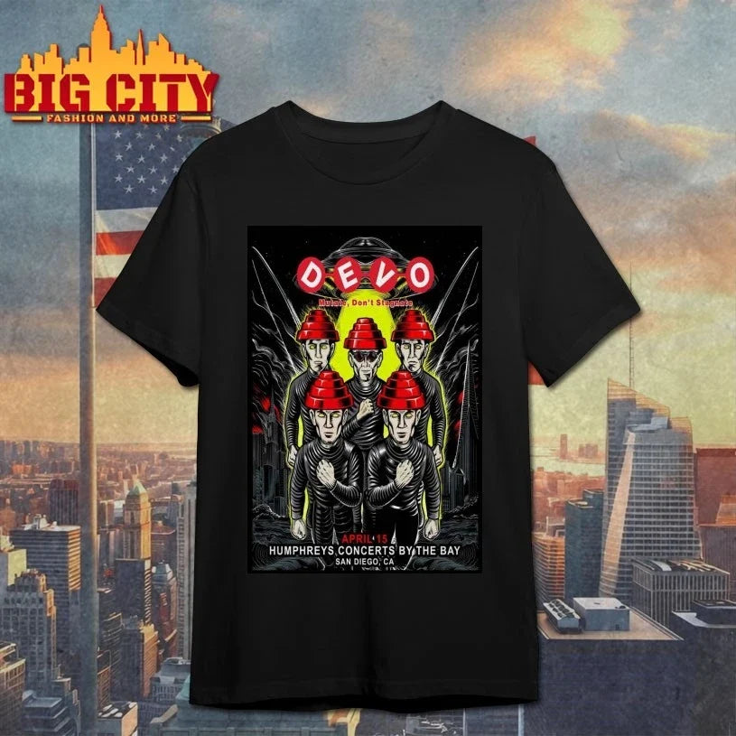 Devo In San Diego CA On Apr 15 2026 Poster Unisex