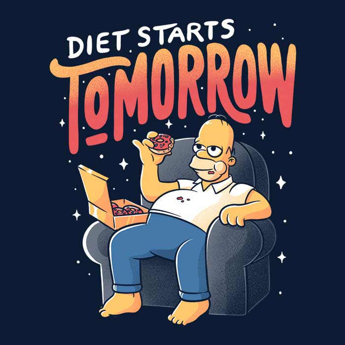 Diet Starts Tomorrow
