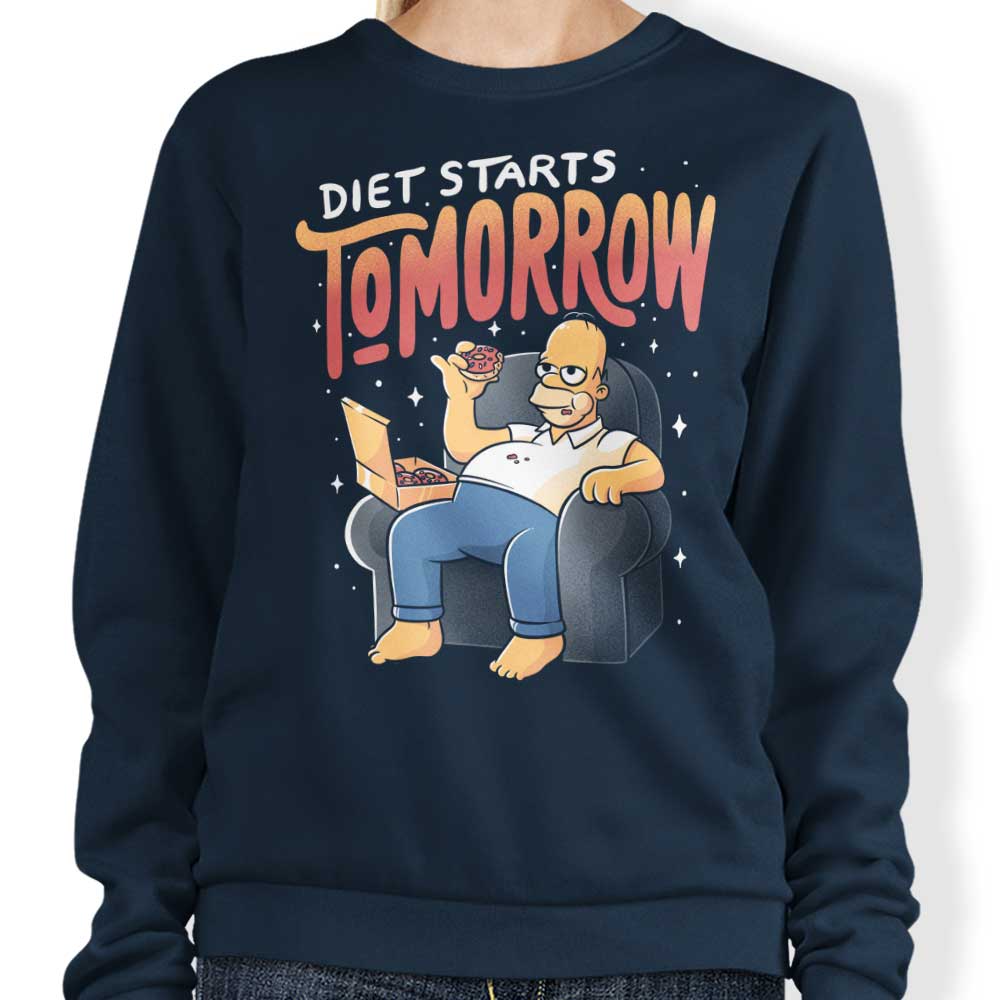 Diet Starts Tomorrow