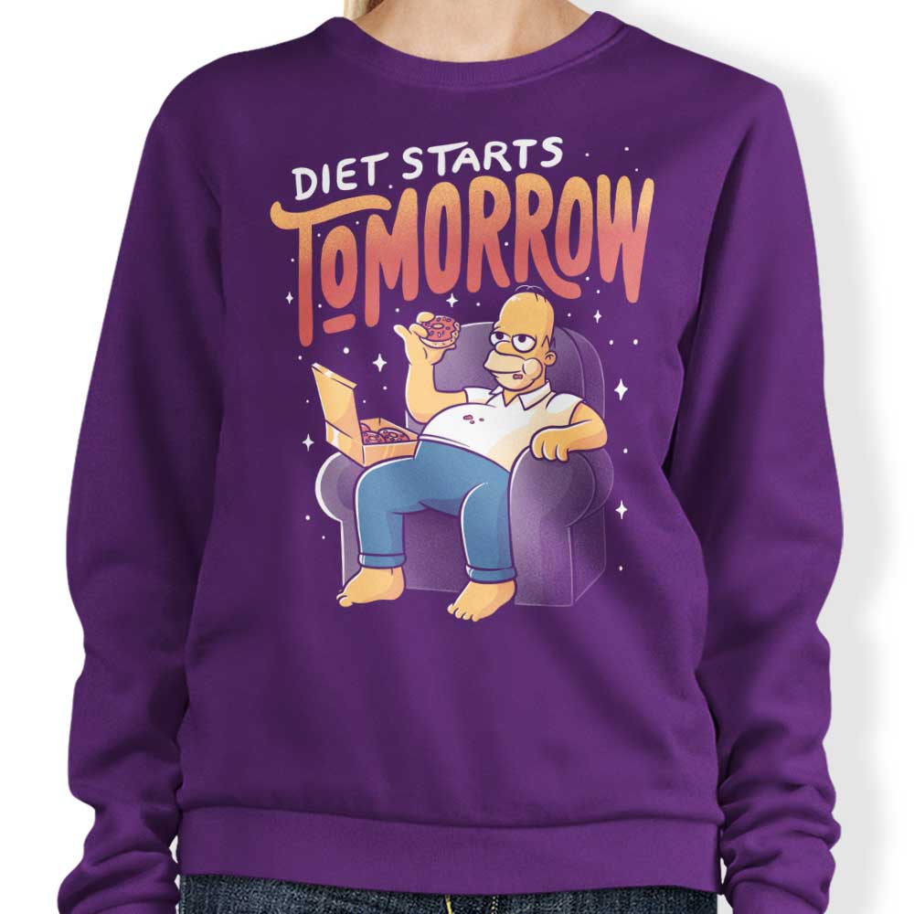 Diet Starts Tomorrow