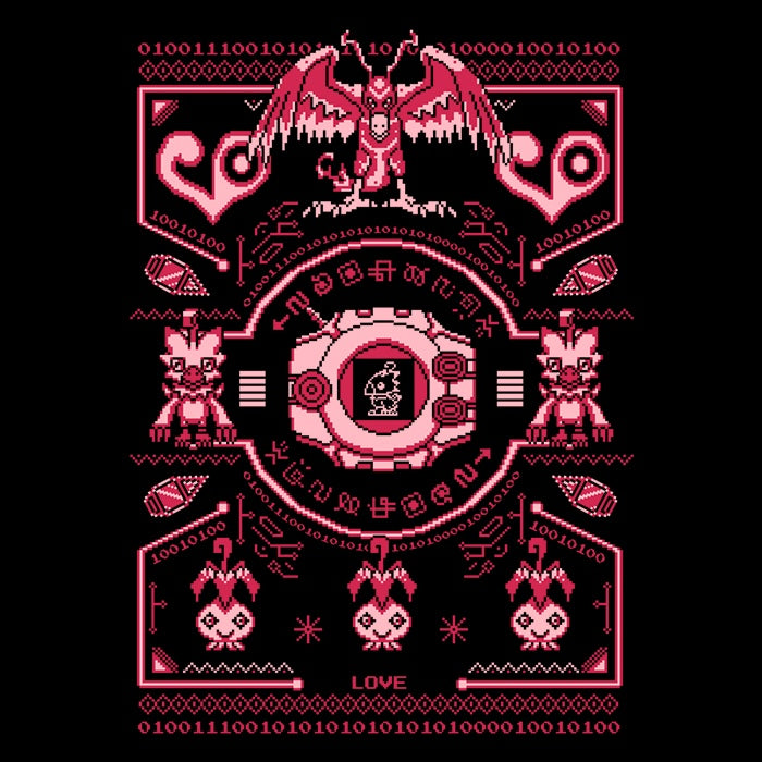 Digital Love Sweater - Men's Apparel