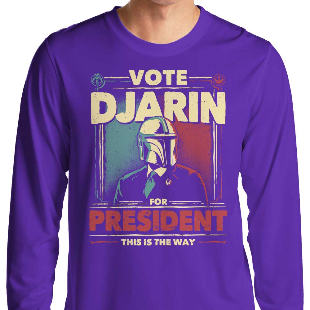 Djarin for President - Long Sleeve