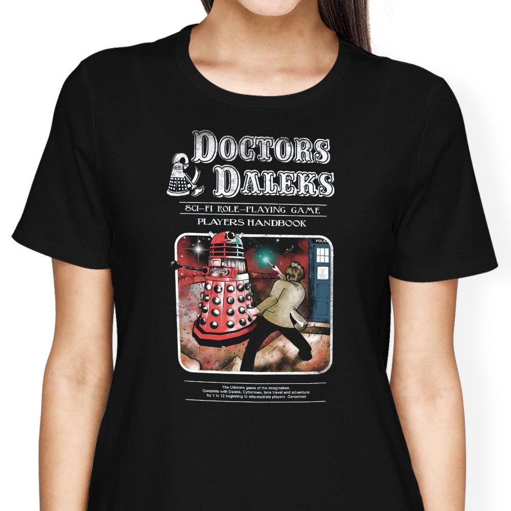 Doctors and Daleks - Women's Apparel
