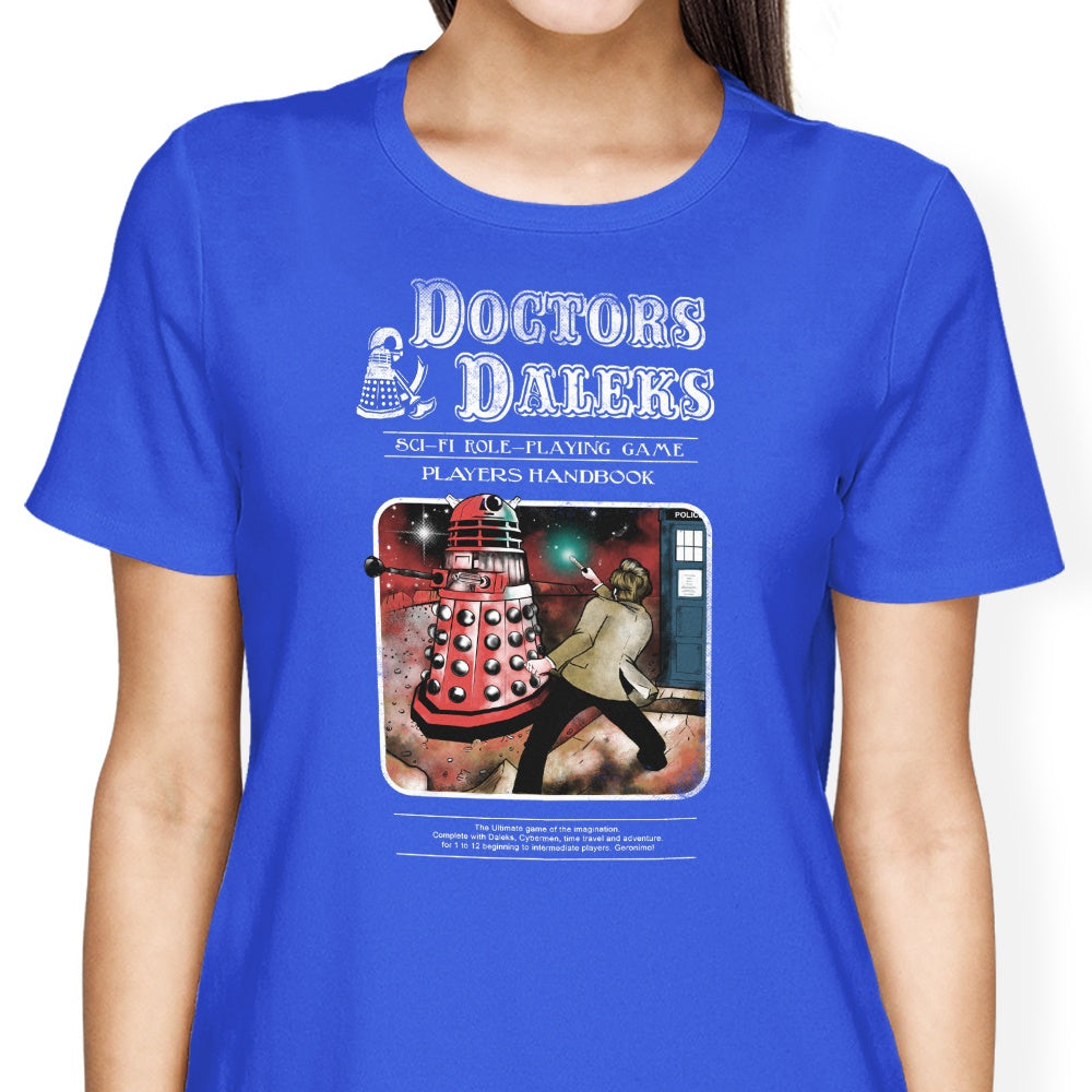 Doctors and Daleks - Women's Apparel