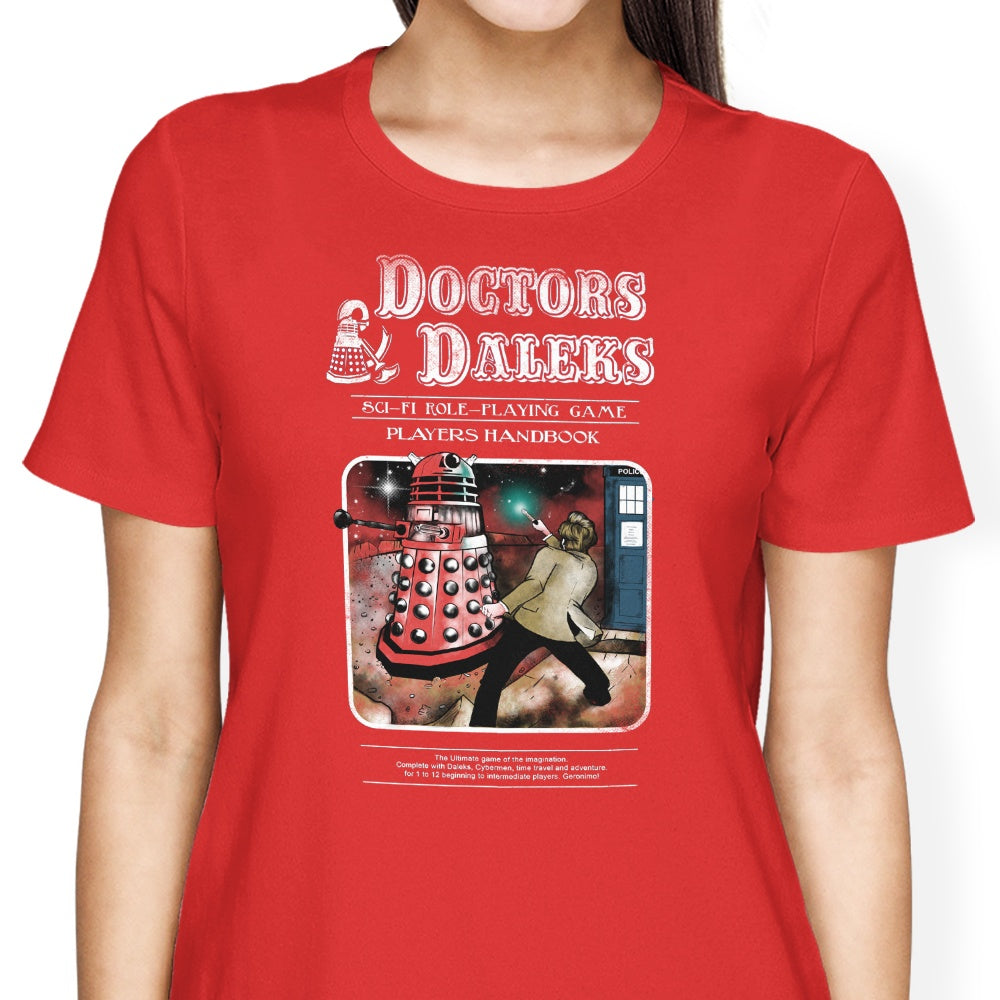 Doctors and Daleks - Women's Apparel