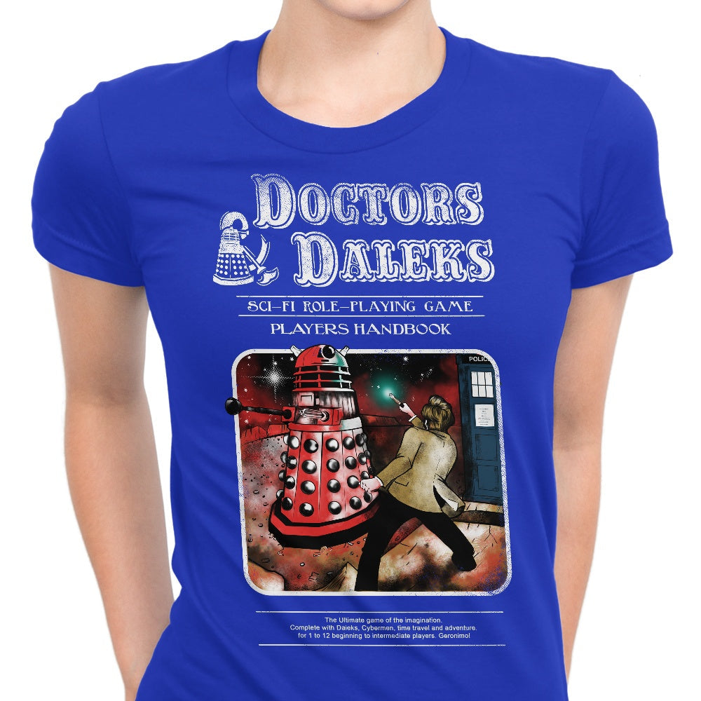 Doctors and Daleks - Women's Apparel