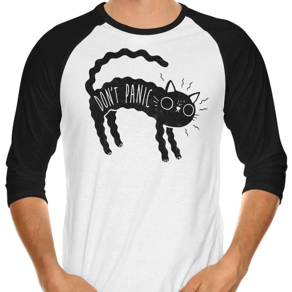 Don't Panic - 3/4 Sleeve Raglan