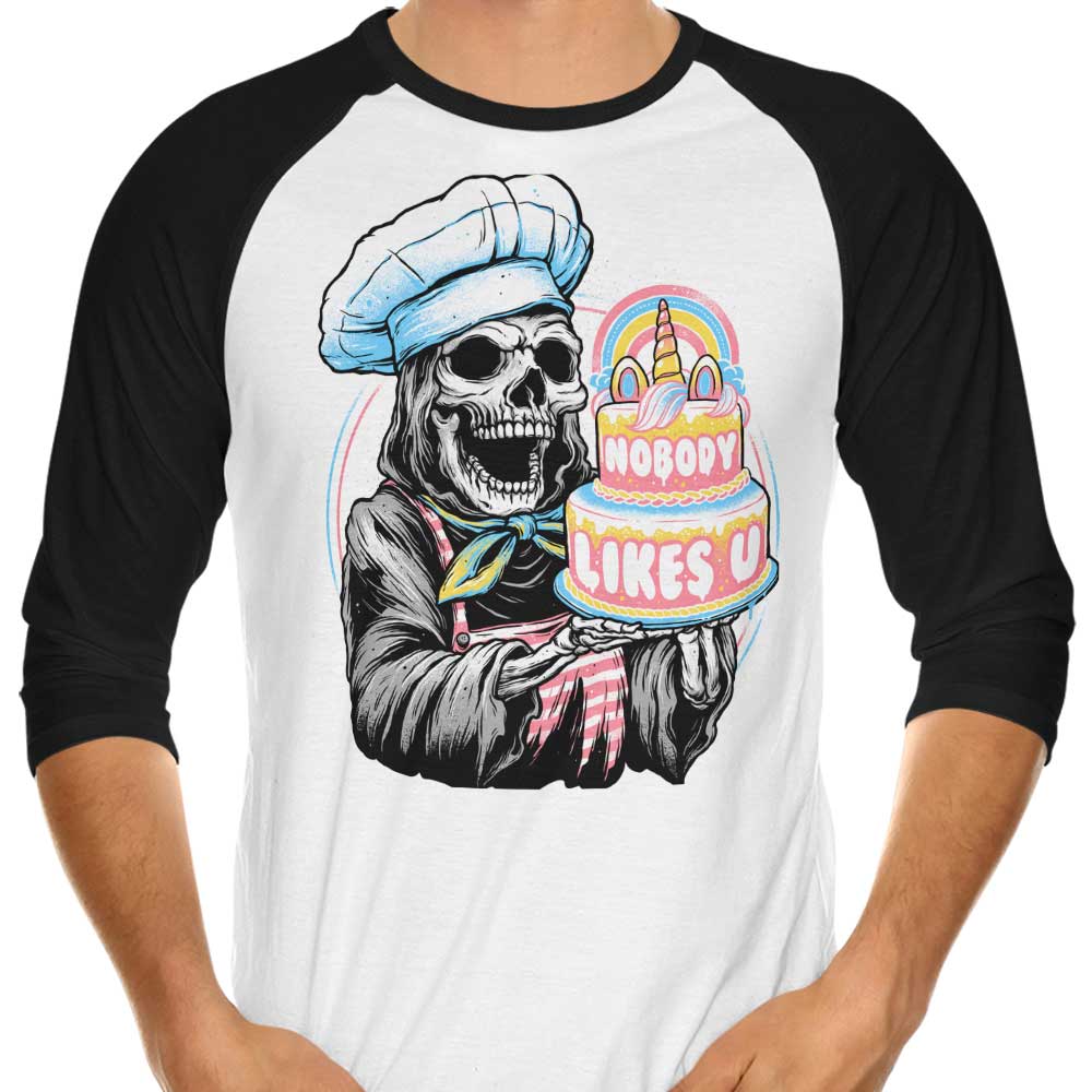 Doom Cake - 3/4 Sleeve Raglan