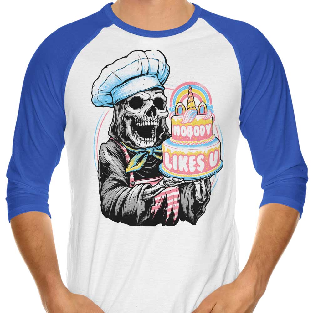 Doom Cake - 3/4 Sleeve Raglan