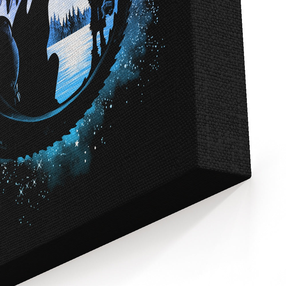 Dragons and Tees - Canvas Print