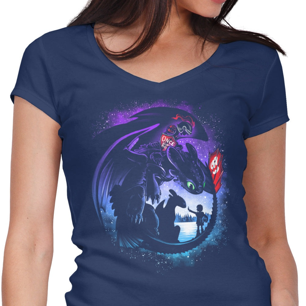 Dragons and Tees - Women's V-Neck