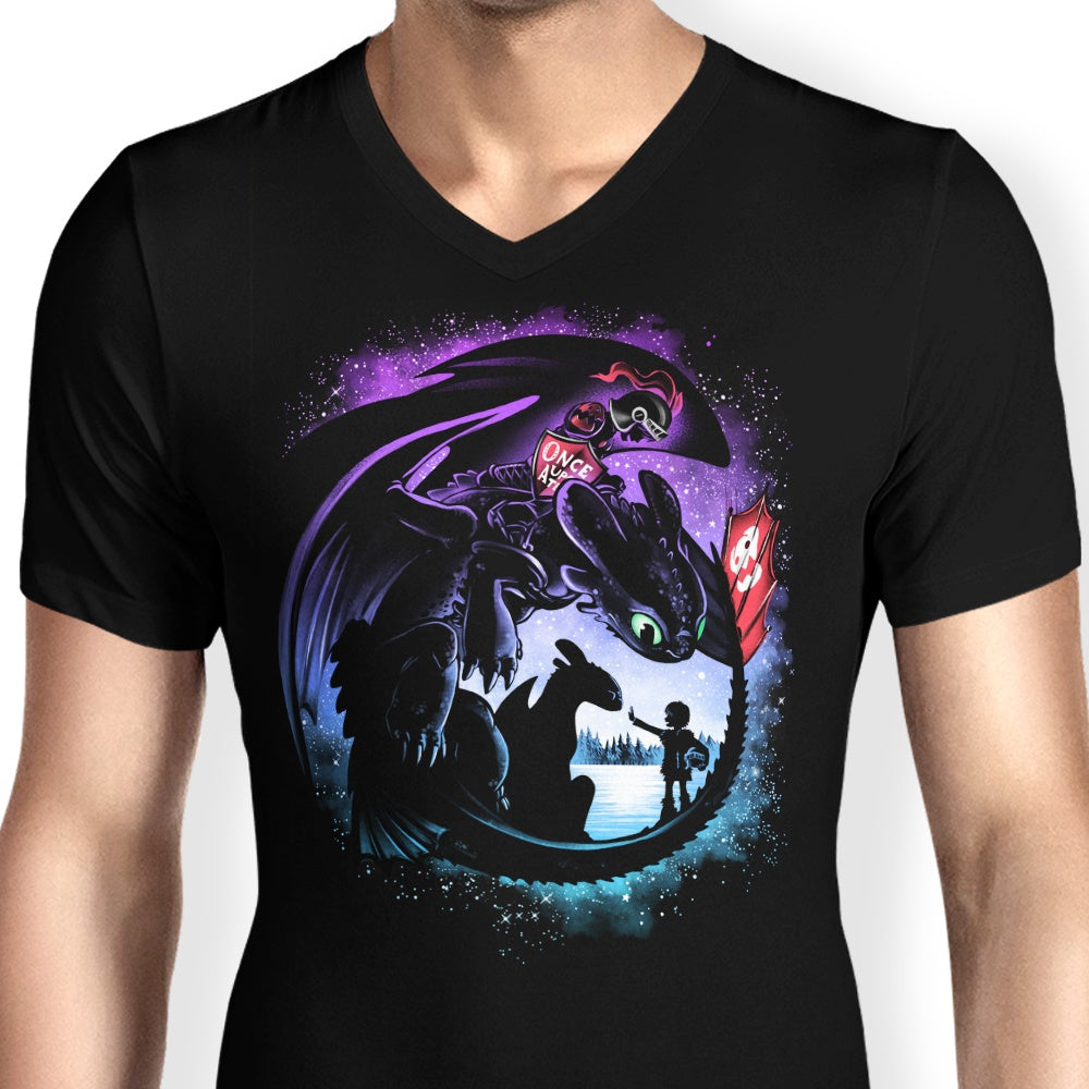 Dragons and Tees - Men's V-Neck