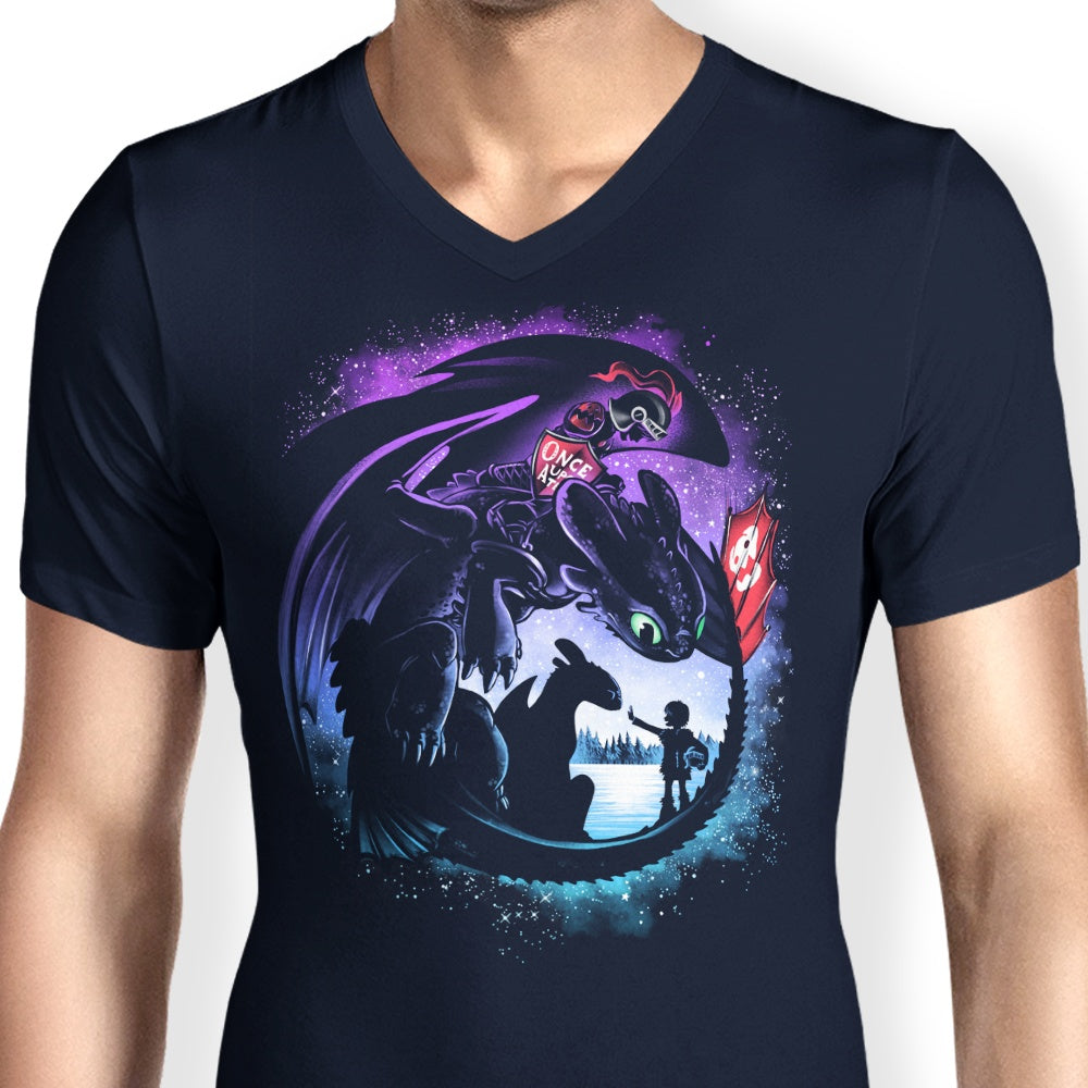 Dragons and Tees - Men's V-Neck