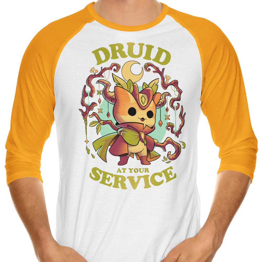 Druid at Your Service - 3/4 Sleeve Raglan