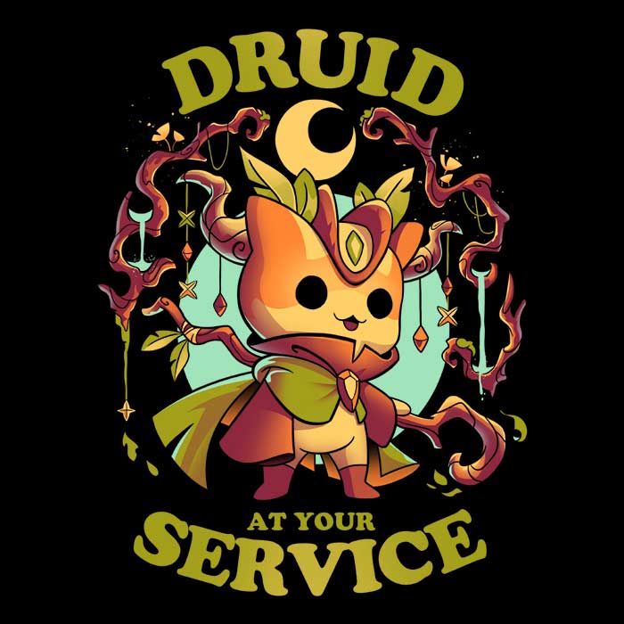 Druid at Your Service - Long Sleeve