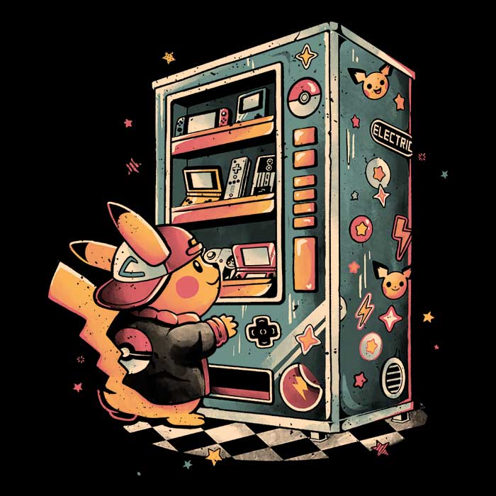 Electric Vending Machine - Long Sleeve